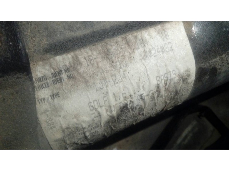 volkswagen golf iv berlina (1j1) del año 1998