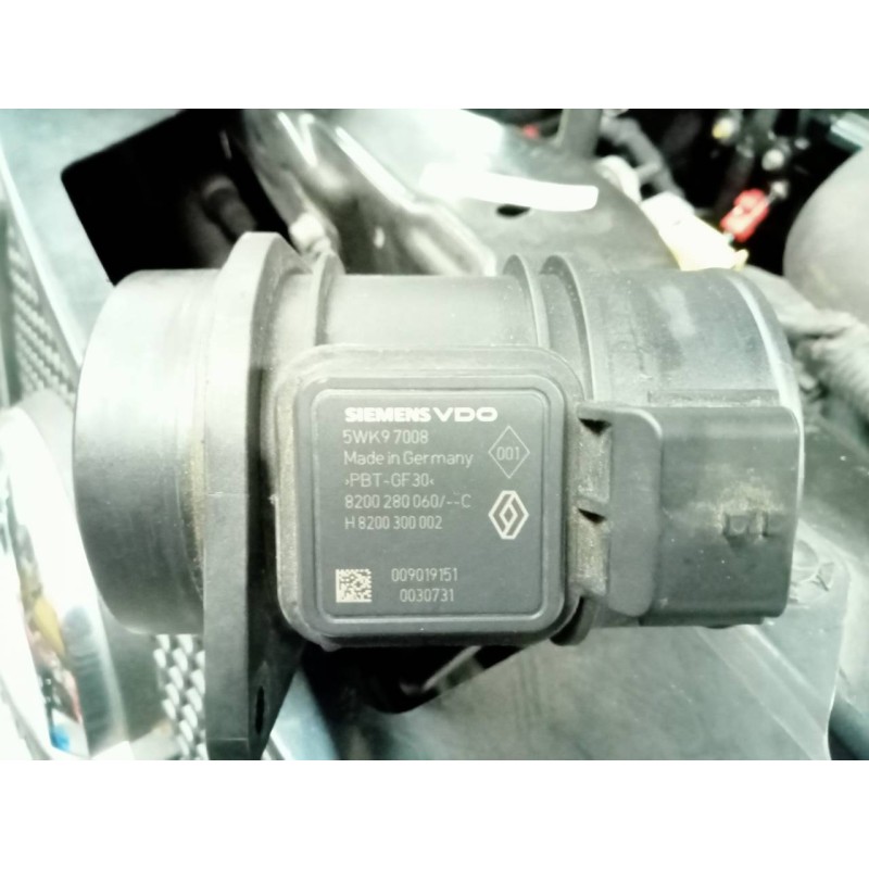 Recambio de caudalimetro para nissan qashqai (j10) acenta referencia OEM IAM 8200280060 5WK97008 