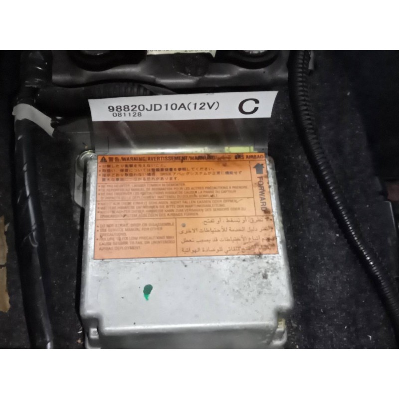 Recambio de centralita airbag para nissan qashqai (j10) acenta referencia OEM IAM 98820JD10A  