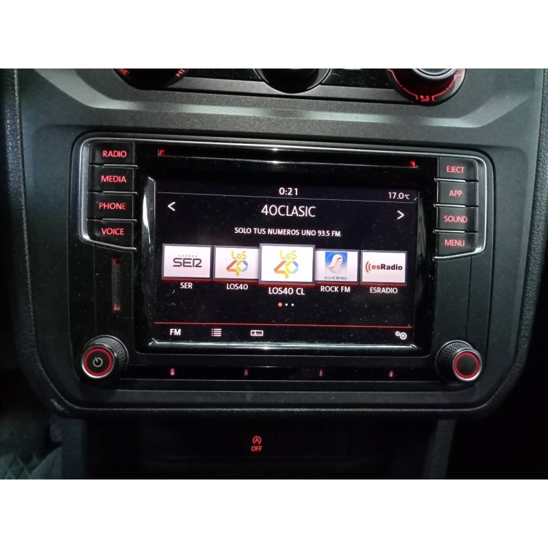 Recambio de sistema audio / radio cd para volkswagen caddy furgón/kombi monoespace referencia OEM IAM   