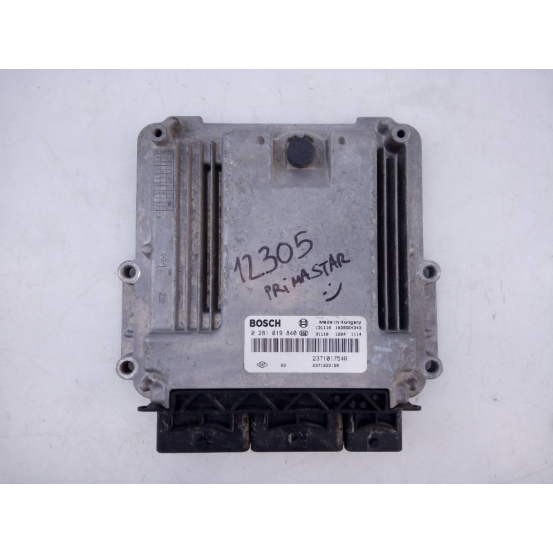 Recambio de centralita motor uce para nissan primastar (x..) combi x83 referencia OEM IAM 237101754R 0281019840 