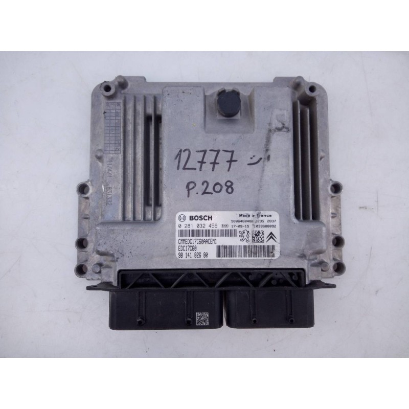 Recambio de centralita motor uce para peugeot 208 active referencia OEM IAM 9814182680 0281032456 