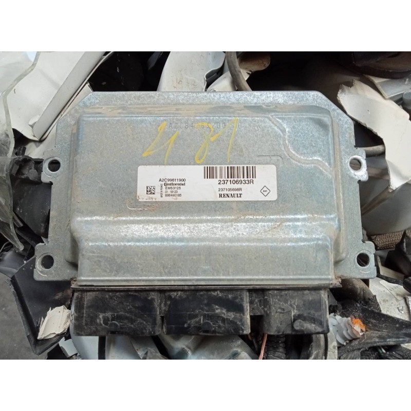 Recambio de centralita motor uce para dacia dokker essential referencia OEM IAM 237106933R A2C99611900 