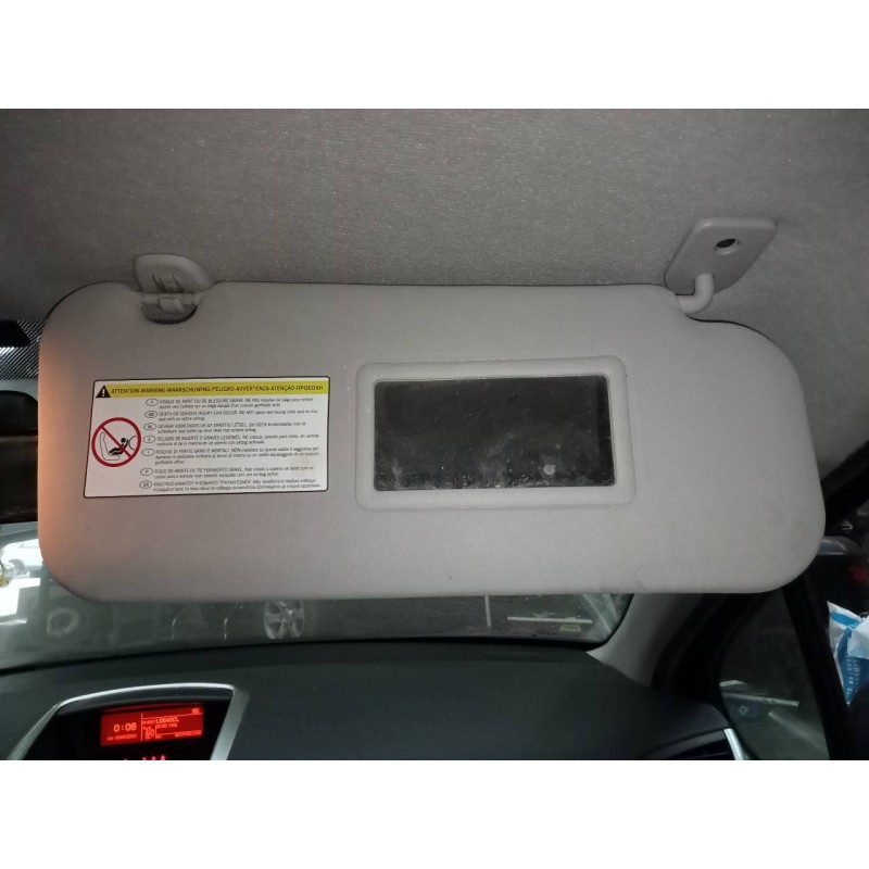 Recambio de parasol derecho para peugeot 207 active referencia OEM IAM   