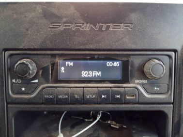 SISTEMA AUDIO / RADIO CD MERCEDES SPRINTER III FURGÓN FWD 2.1 CDI (114 CV)