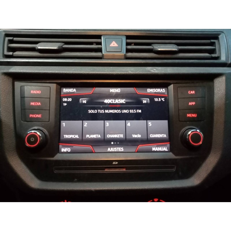 Recambio de sistema audio / radio cd para seat ibiza (kj1) style referencia OEM IAM   