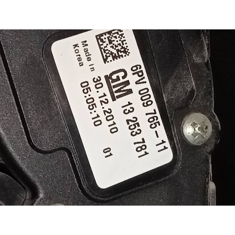 Recambio de pedal acelerador para chevrolet orlando lt+ referencia OEM IAM 13253781 6PV00976511 