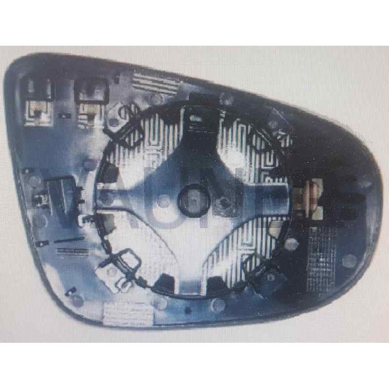 Recambio de cristal retrovisor derecho para volkswagen golf vi (5k1) referencia OEM IAM 1052346019 NUEVO 