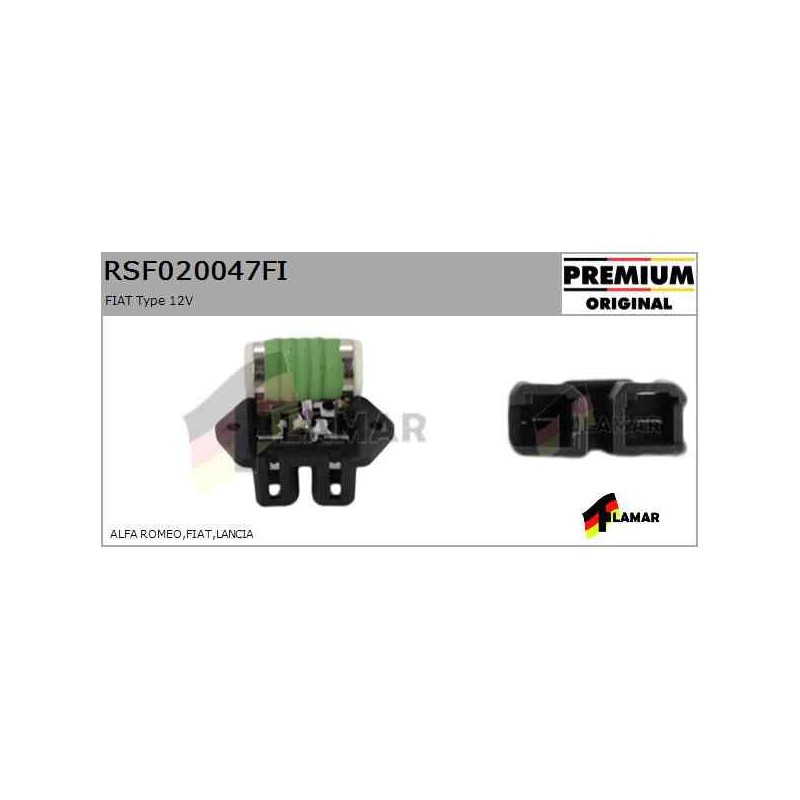 Recambio de resistencia calefaccion para » otros... modelos referencia OEM IAM RSF020047FI NUEVO 