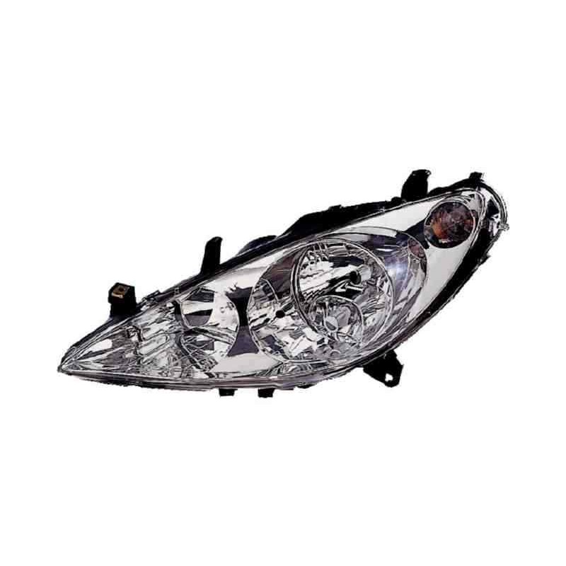 Recambio de faro izquierdo para peugeot 307 (s1) referencia OEM IAM 11546003 NUEVO 