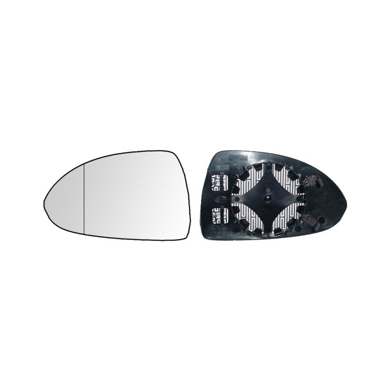 Recambio de cristal retrovisor izquierdo para opel corsa d referencia OEM IAM 31531441 NUEVO 