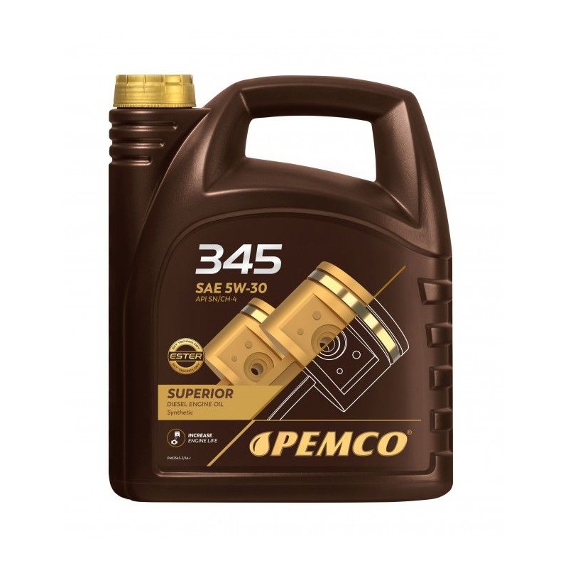 Recambio de aceite motor para universal adit. y aceite pemco 5w30 5l. referencia OEM IAM 273PM03455A NUEVO 