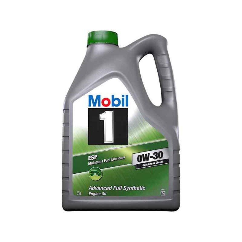 Recambio de aceite para universal aceite mobil 1 esp 0w30 5l referencia OEM IAM MOBIL68 NUEVO 