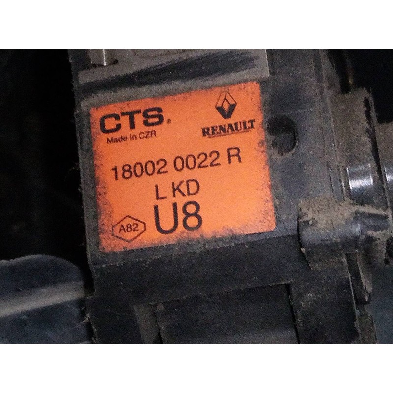 Recambio de pedal acelerador para renault megane iii berlina 5 p referencia OEM IAM 180020022R  