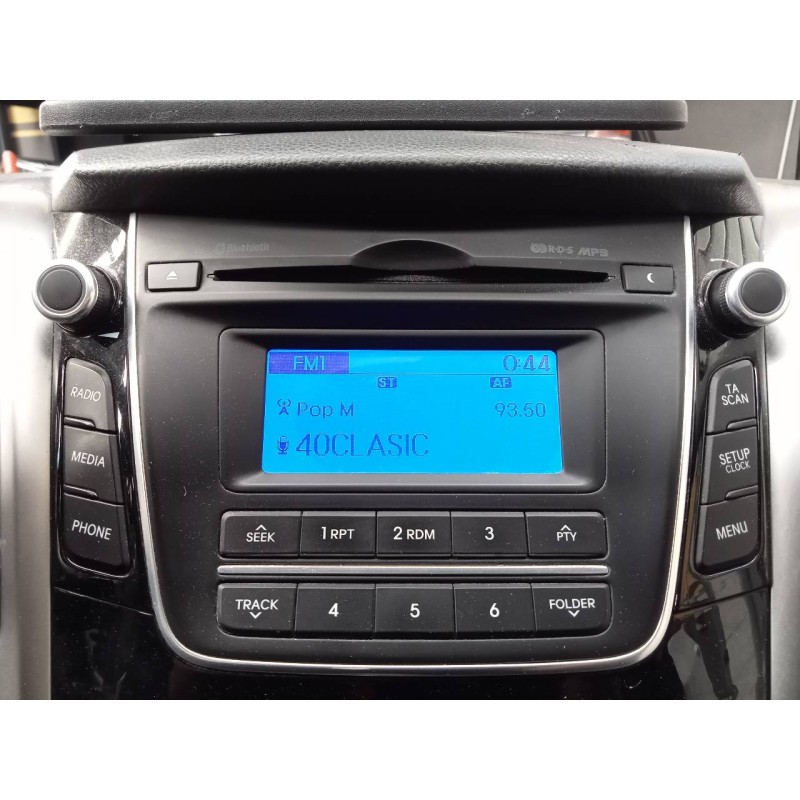 Recambio de sistema audio / radio cd para hyundai i30 (gd) trend referencia OEM IAM   