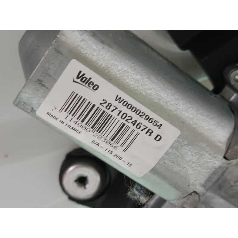 Recambio de motor limpia trasero para dacia duster ambience 4x2 referencia OEM IAM 287102467R  