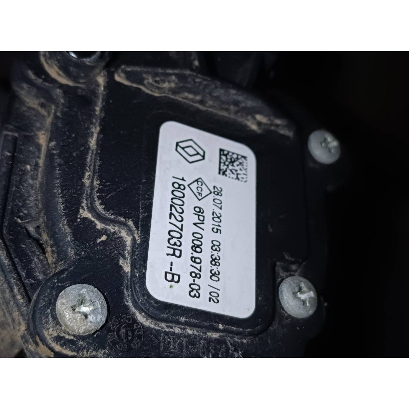 Recambio de pedal acelerador para dacia duster ambience 4x2 referencia OEM IAM 180022703R  