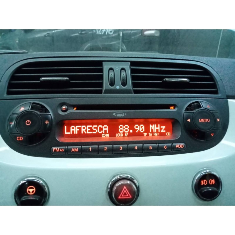 Recambio de sistema audio / radio cd para fiat nuova 500 (150) pop referencia OEM IAM   