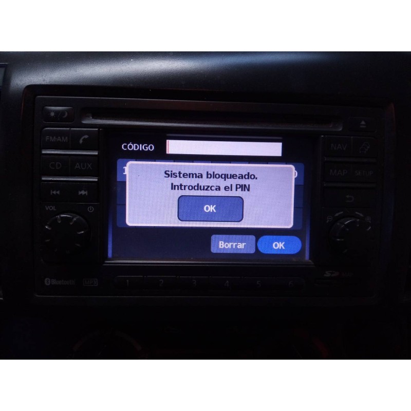 Recambio de sistema audio / radio cd para nissan micra (k12e) acenta referencia OEM IAM   