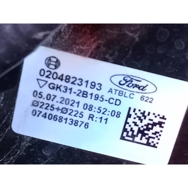 Recambio de servofreno para ford transit custom kasten v363 referencia OEM IAM GK312B195CD 0204823193 