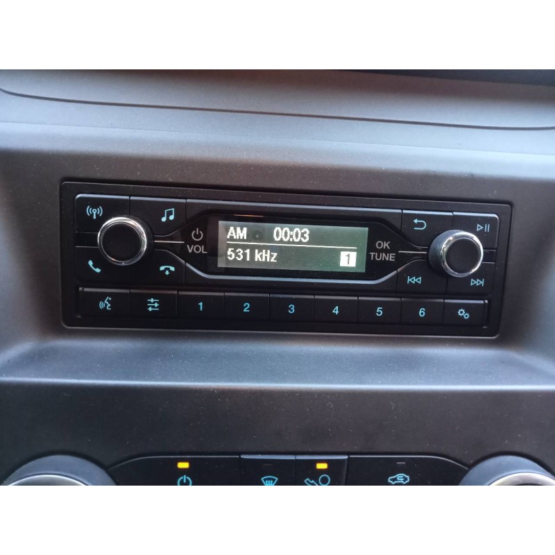 Recambio de sistema audio / radio cd para ford transit custom kasten v363 referencia OEM IAM   