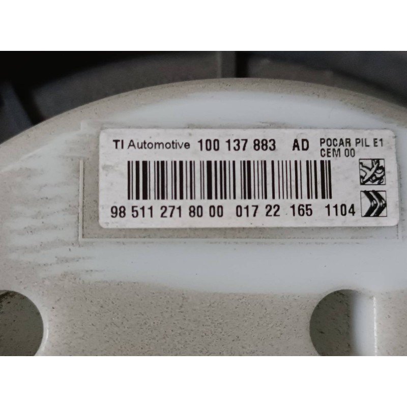 Recambio de aforador para opel corsa f cosmos referencia OEM IAM 9851127180  