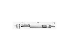 Recambio de calentadores para citroen berlingo 2.0 hdi cat (rhy / dw10td) referencia OEM IAM Y504J NUEVO T1-4-B4-3