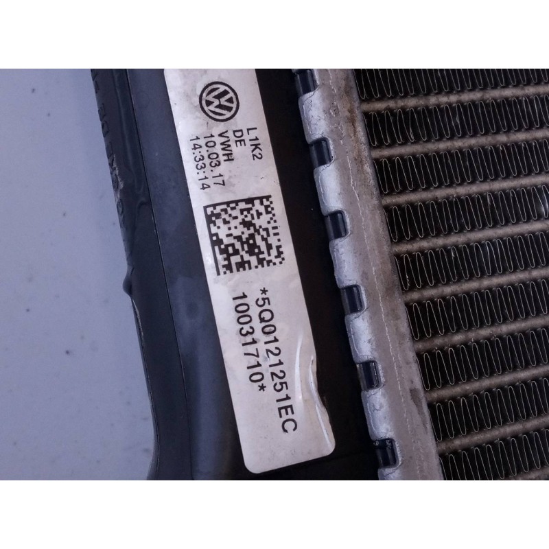 Recambio de radiador agua para volkswagen touran (5t1) advance bmt referencia OEM IAM 5Q0121251EC 10031710 P2-A6-19