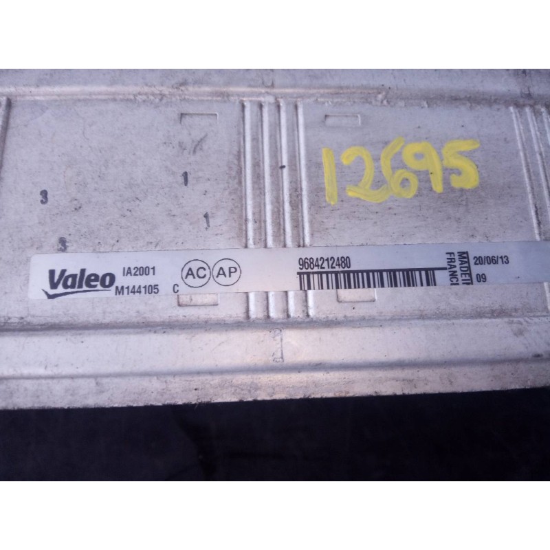 Recambio de intercooler para citroen ds4 design referencia OEM IAM 9684212480  