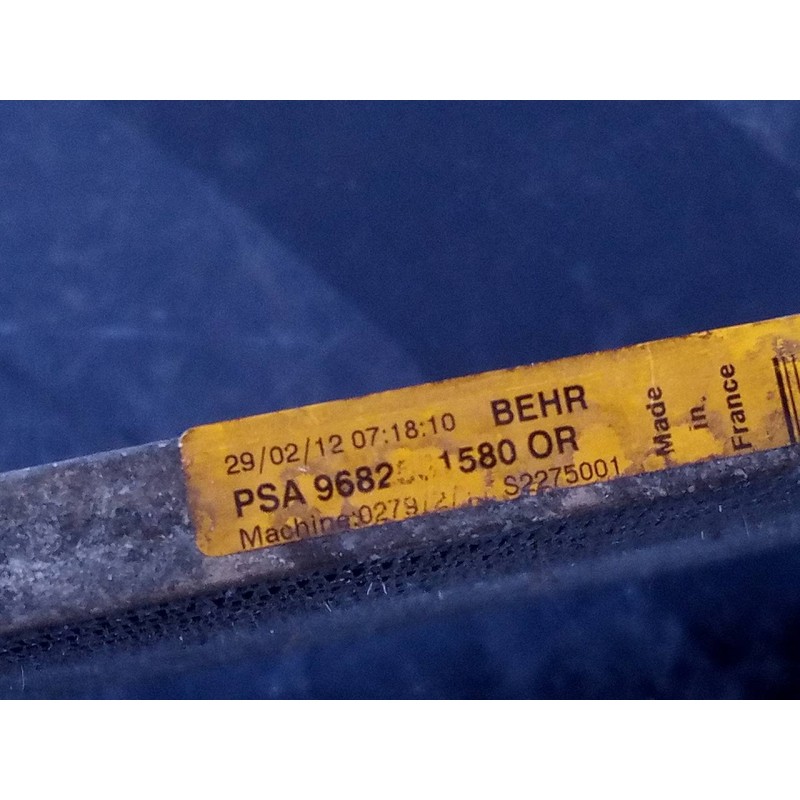 Recambio de condensador / radiador aire acondicionado para citroen ds4 design referencia OEM IAM 9682531580  