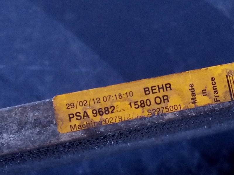 Recambio de condensador / radiador aire acondicionado para citroen ds4 design referencia OEM IAM 9682531580  