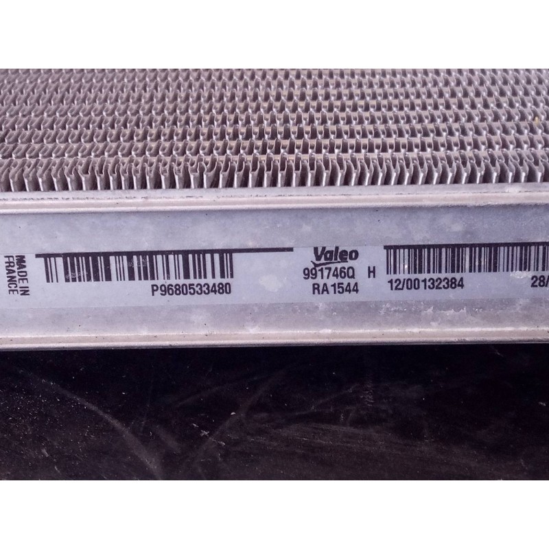 Recambio de radiador agua para citroen ds4 design referencia OEM IAM 9680533480 991746Q 
