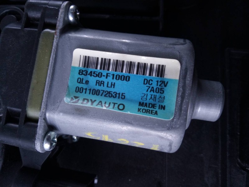 Recambio de elevalunas trasero izquierdo para kia sportage concept referencia OEM IAM 83450F1000  