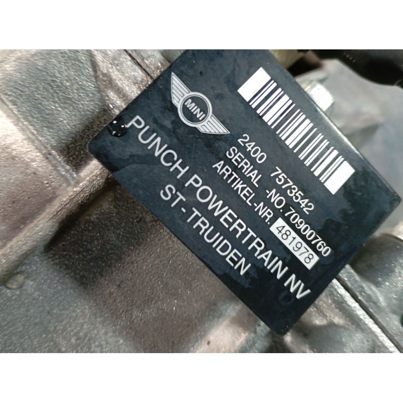 Recambio de caja cambios para bmw mini (r50,r53) cooper referencia OEM IAM 7573542 2400 M1-A2-159