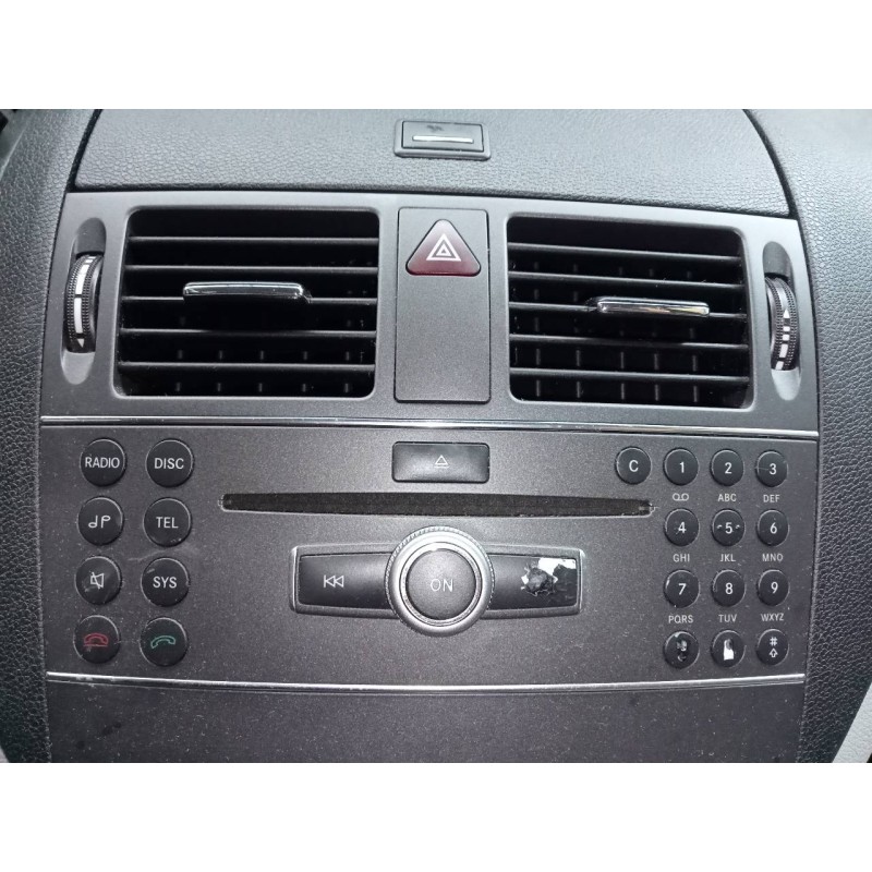 Recambio de sistema audio / radio cd para mercedes clase c (w204) lim. c 200 cdi referencia OEM IAM   