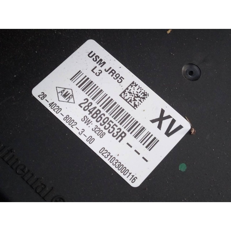 Recambio de caja reles / fusibles para renault scenic iii 1.9 dci diesel fap referencia OEM IAM 284B69553R  