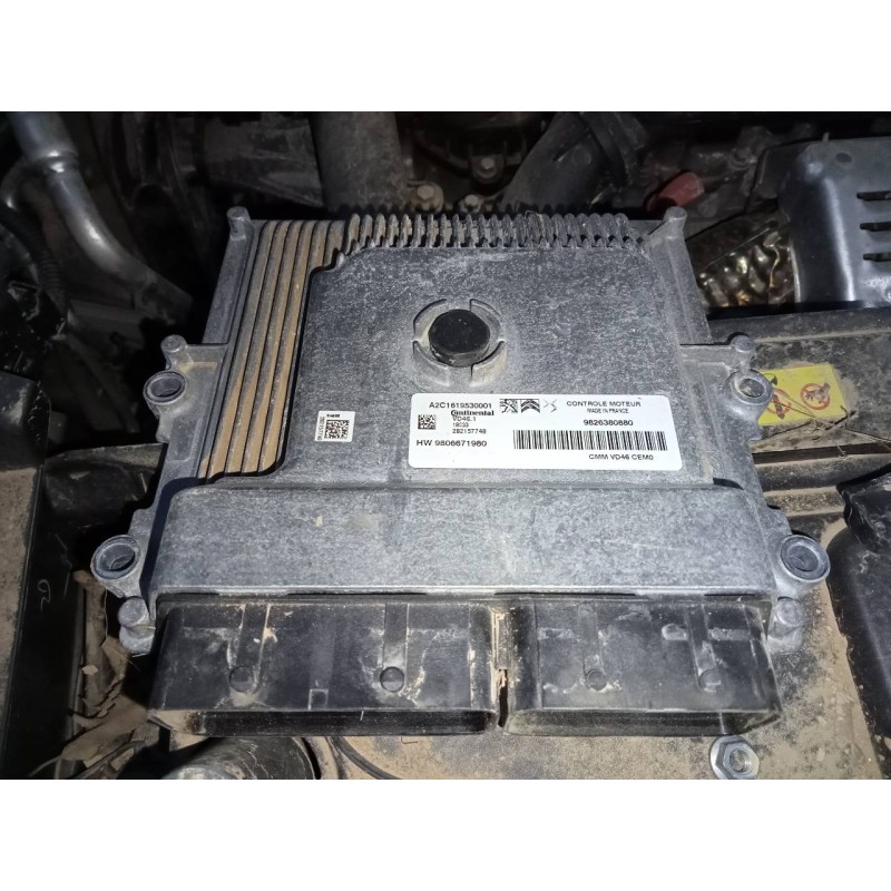 Recambio de centralita motor uce para peugeot 3008 gt line referencia OEM IAM 9826380880 A2C1619530001 