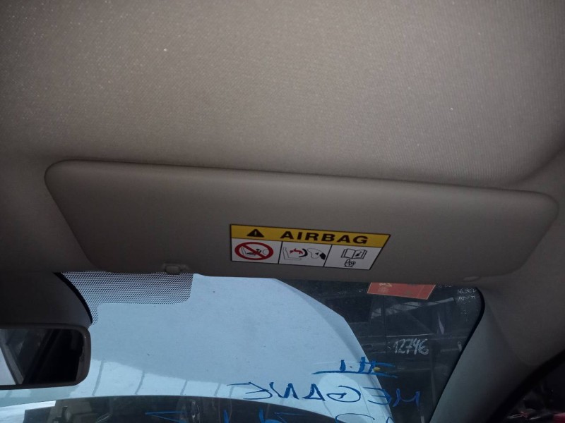 Recambio de parasol derecho para renault megane iii berlina 5 p limited referencia OEM IAM   