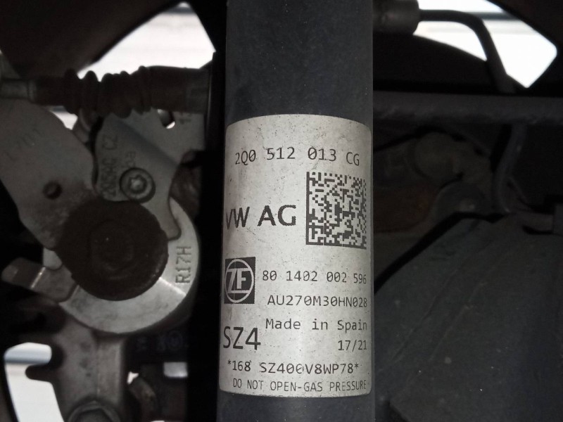 Recambio de amortiguador trasero izquierdo para audi a1 sportback (gba) 30 s-line referencia OEM IAM 2Q0512013CG  
