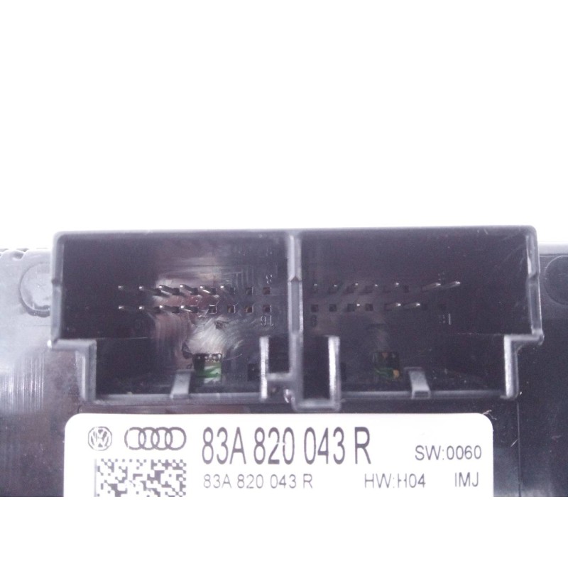 Recambio de mando climatizador para audi a1 sportback (gba) 30 s-line referencia OEM IAM 83A820043R  E2-A1-33-3