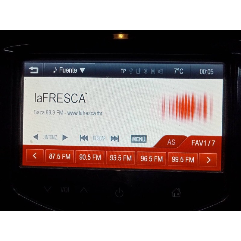 Recambio de sistema audio / radio cd para opel corsa e selective referencia OEM IAM   