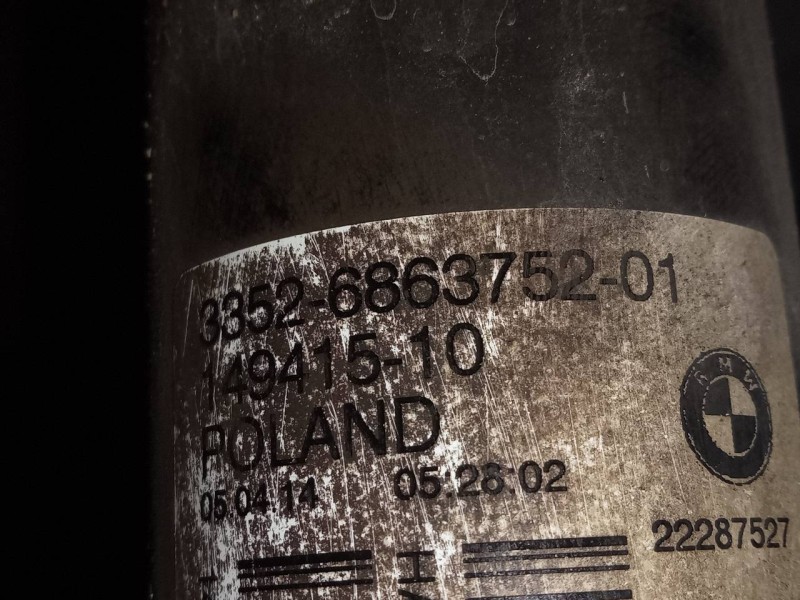 Recambio de amortiguador trasero izquierdo para bmw serie 1 lim. (f20) 116d referencia OEM IAM   