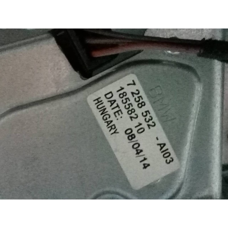 Recambio de motor limpia trasero para bmw serie 1 lim. (f20) 116d referencia OEM IAM  18558210 