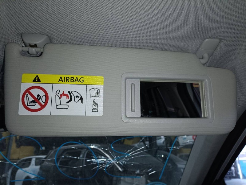 Recambio de parasol derecho para skoda fabia combi familiar comfort referencia OEM IAM   