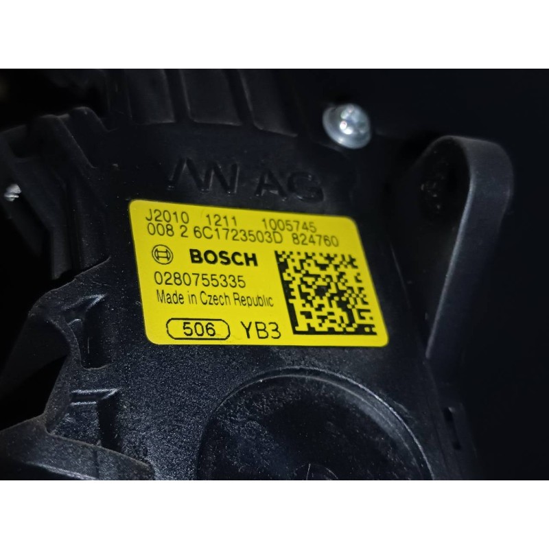 Recambio de pedal acelerador para skoda fabia combi familiar comfort referencia OEM IAM 6C1723503D 0280755335 