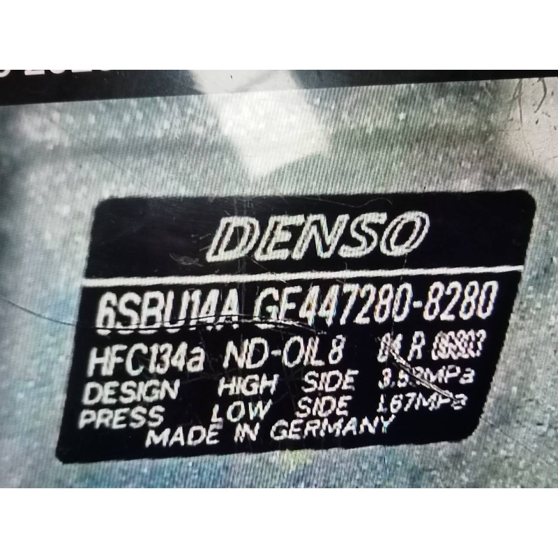 Recambio de compresor aire acondicionado para bmw serie 1 lim. (f20) 116d referencia OEM IAM   