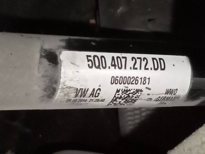 Recambio de transmision delantera derecha para volkswagen golf vii lim. (bq1) sport referencia OEM IAM 5Q0407272DD  