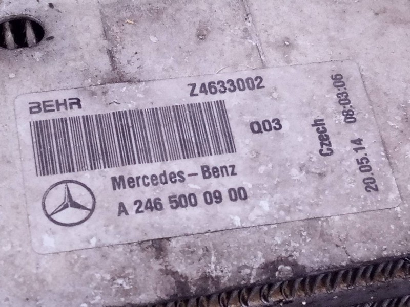 Recambio de intercooler para mercedes clase glc (w253) 220d 4matic referencia OEM IAM A2465000900  P2-B10-11