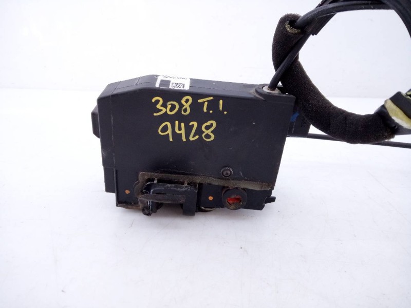Recambio de cerradura puerta trasera izquierda para peugeot 308 active referencia OEM IAM 9826126080  E1-A4-52-1