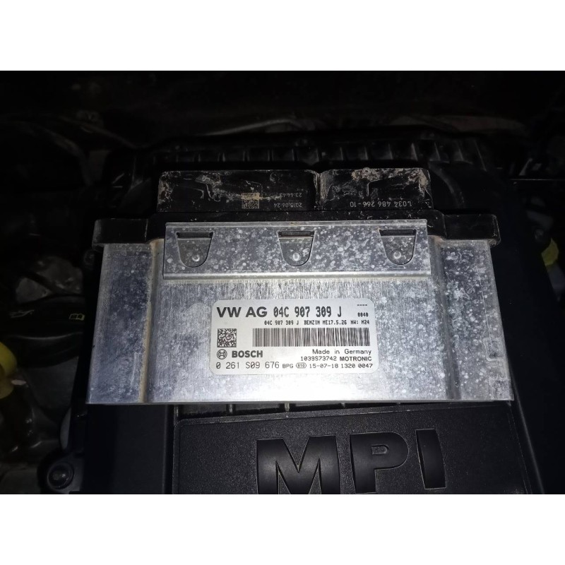 Recambio de centralita motor uce para skoda fabia active referencia OEM IAM 04C907309J 0261S09676 